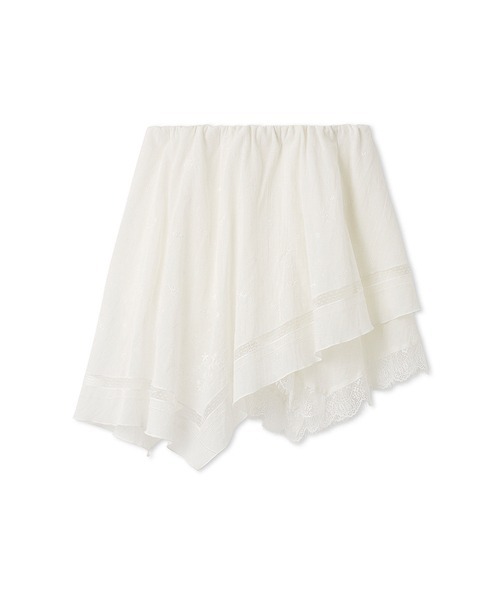FURFUR（ファーファー）の「ハンカチ刺繍スカショーパン（その他パンツ・レディース・ホワイト/ブラック/ライム・F）」の21枚目の写真
