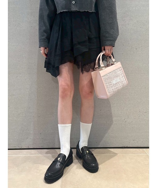 FURFUR（ファーファー）の「ハンカチ刺繍スカショーパン（その他パンツ・レディース・ホワイト/ブラック/ライム・F）」の17枚目の写真