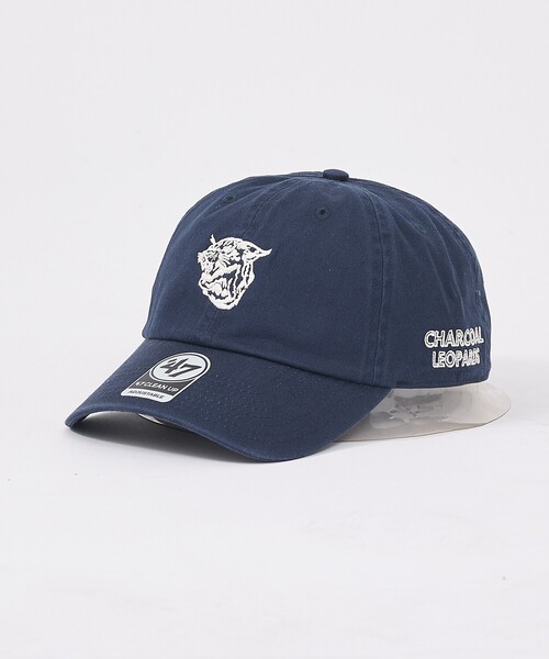 AMERICANA（アメリカーナ）の「【ORIGINAL Charcoal × Americana】Leopards キャップ / ベースボールキャップ / 刺繍【オリジナル チャコール × アメリカーナ】コラボレーション（キャップ・レディース・ネイビー/ベージュ・フリー）」の8枚目の写真