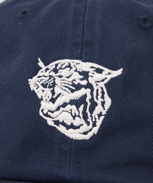 AMERICANA（アメリカーナ）の「【ORIGINAL Charcoal × Americana】Leopards キャップ / ベースボールキャップ / 刺繍【オリジナル チャコール × アメリカーナ】コラボレーション（キャップ・レディース・ネイビー/ベージュ・フリー）」の12枚目の写真