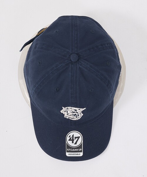 AMERICANA（アメリカーナ）の「【ORIGINAL Charcoal × Americana】Leopards キャップ / ベースボールキャップ / 刺繍【オリジナル チャコール × アメリカーナ】コラボレーション（キャップ・レディース・ネイビー/ベージュ・フリー）」の14枚目の写真