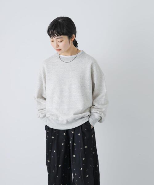 かぐれ（カグレ）の「コットンスウェットプルオーバー（スウェット・レディース・オートミール/グレー・FREE）」の10枚目の写真