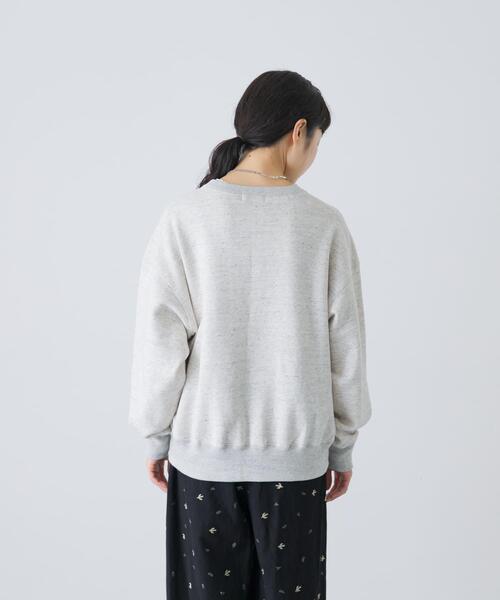 かぐれ（カグレ）の「コットンスウェットプルオーバー（スウェット・レディース・オートミール/グレー・FREE）」の16枚目の写真