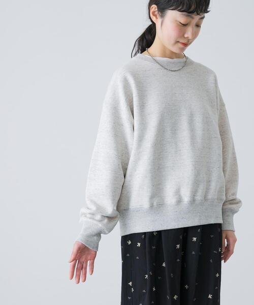 かぐれ（カグレ）の「コットンスウェットプルオーバー（スウェット・レディース・オートミール/グレー・FREE）」の17枚目の写真