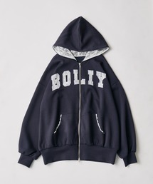 OLIVE des OLIVE | パッチワークロゴZIPパーカー(パーカー)