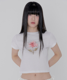 GLASS FLOWER T SHIRT