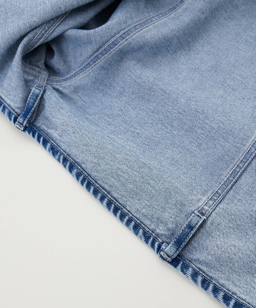 Whim Gazette（ウィムガゼット）の「バックリボンデニムジャケット（デニムジャケット・レディース・ブルー・FREE）」の22枚目の写真