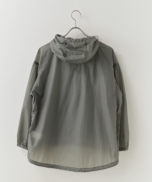 NANGA（ナンガ）の「NANGA/ナンガ SHEER JACKET W シアーポケッタブル ジャケット 2026年 夏 夏服 秋服（ブルゾン・レディース・ブラック/グレー・S/M）」の13枚目の写真