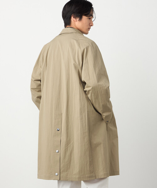 COMME CA ISM（コムサイズム）の「コットンナイロンストレッチ ステンカラーコート（ステンカラーコート・メンズ・ベージュ/ネイビー・LARGE/MEDIUM）」の15枚目の写真