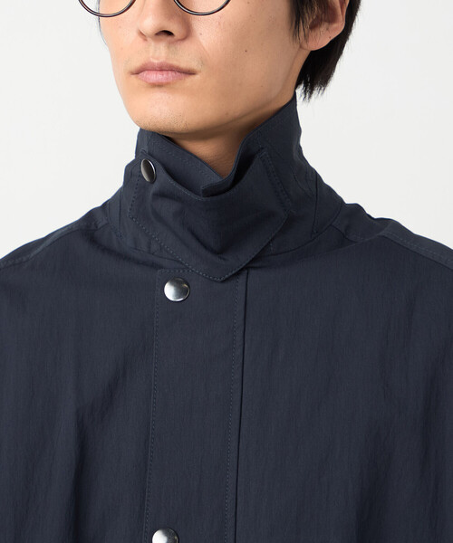 COMME CA ISM（コムサイズム）の「コットンナイロンストレッチ ステンカラーコート（ステンカラーコート・メンズ・ベージュ/ネイビー・LARGE/MEDIUM）」の22枚目の写真