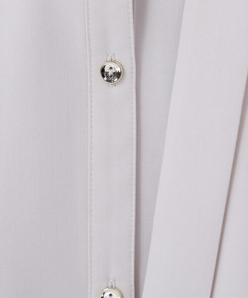 NATURAL BEAUTY BASIC（ナチュラルビューティーベーシック）の「◇リボンベルテッドシャツワンピース（シャツワンピース・レディース・ベージュ/ネイビー/ライトグリーン・MEDIUM/P/S）」の11枚目の写真