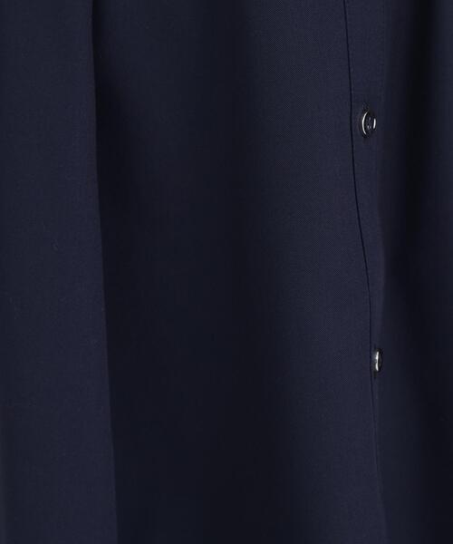 NATURAL BEAUTY BASIC（ナチュラルビューティーベーシック）の「◇リボンベルテッドシャツワンピース（シャツワンピース・レディース・ベージュ/ネイビー/ライトグリーン・MEDIUM/P/S）」の21枚目の写真