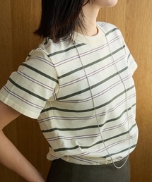 IENA LA BOUCLE | IENA LA BOUCLE マルチボーダー配色ニット(ニット/セーター)