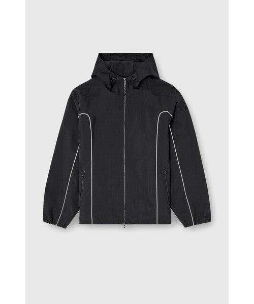 DIESEL(ディーゼル)の「メンズ フード付きジャケット J-HIVES-WRD(ナイロンジャケット・メンズ・ブラック系その他・LARGE/MEDIUM/SMALL/X-LARGE/X-SMALL)」の12枚目の写真