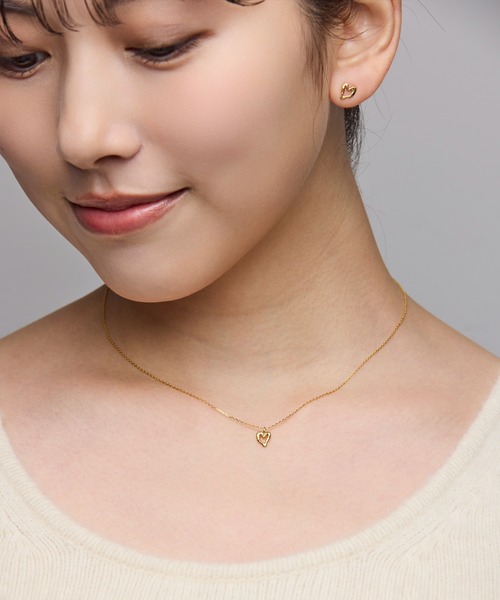 norme(ノーム)の「【SILVER925】ノーム オープン ハート ミニ ピアス / norme open heart mini pierce(ピアス(両耳用)・レディース・ゴールド・FREE)」の11枚目の写真