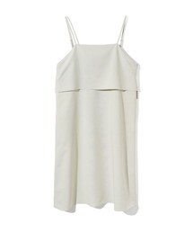 MIDIUMISOLID for Ladies レイヤードキャミソールワンピース
