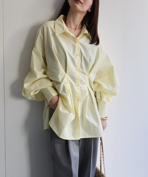 model：162cm 着用サイズ：F