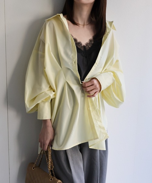 model：162cm 着用サイズ：F