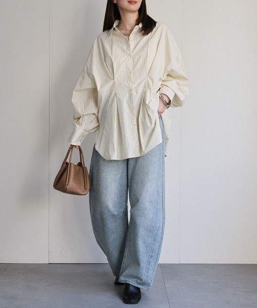 model：162cm 着用サイズ：F