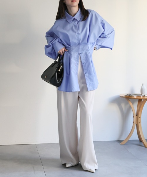 model：162cm 着用サイズ：F