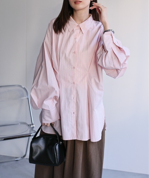 model：162cm 着用サイズ：F
