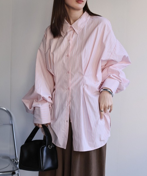 model：162cm 着用サイズ：F