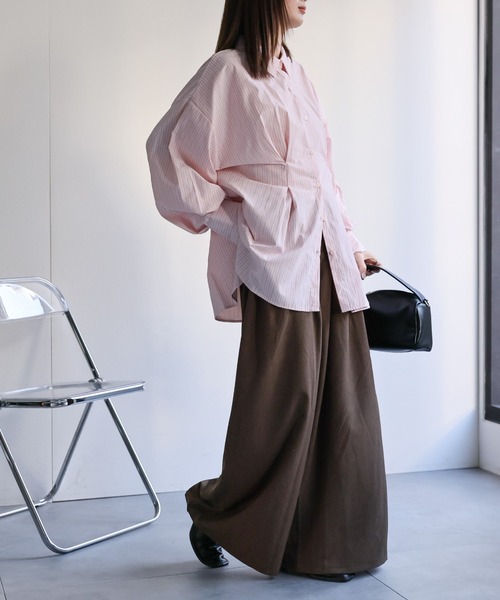 model：162cm 着用サイズ：F