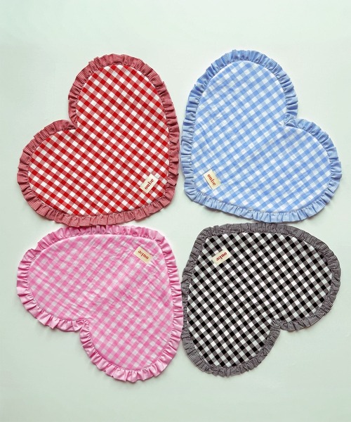 IRADOWL（アイラドール）の「【アイラドール room】フリルハート型ランチョンマット（ランチョンマット/テーブルウェア・レディース・ピンク/レッド/ライトブルー/ブラック・FREE）」の10枚目の写真