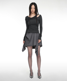 NACHE（ナチェ）の「FLOW DRAPING SHORTS CHARCOAL（その他パンツ）」