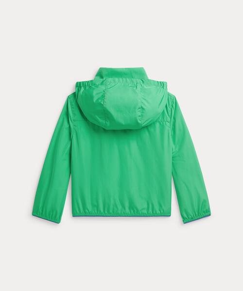 POLO RALPH LAUREN CHILDRENSWEAR(ポロ ラルフ ローレン チルドレンズウェア)の「パッカブル ウォーターリペラント フーデッド ジャケット(その他アウター・キッズ・グリーン・3/4)」の9枚目の写真