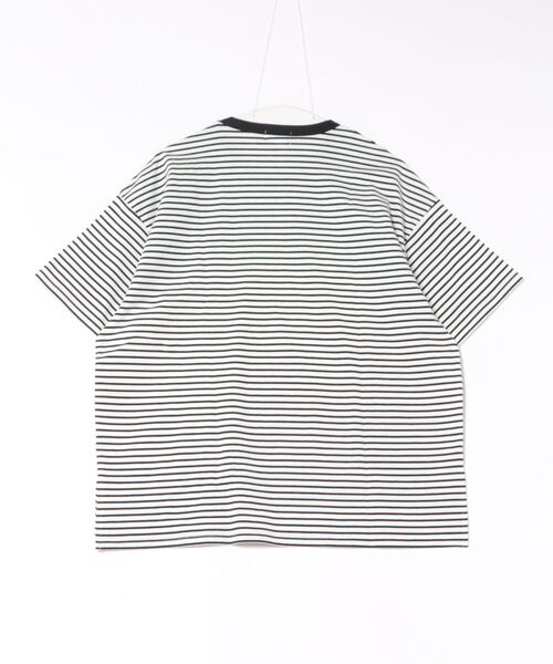 GENERATOR（ジェネレーター）の「GENERATOR/ジェネレーター ボーダーTシャツ（Tシャツ/カットソー・レディース・ホワイト/ブラック・F）」の5枚目の写真