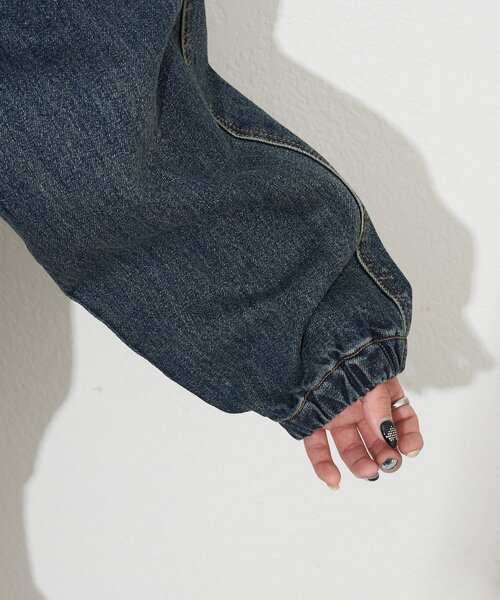 CIAOPANIC（チャオパニック）の「【ANTI WARP /アンチワープ】ヴィンテージディティールブルゾン（デニムジャケット・レディース・ブラウン/インディゴブルー・FREE）」の20枚目の写真