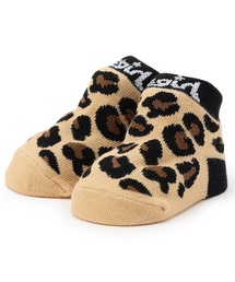 X-girl Stages | レオパードベビーソックス(ベビーシューズ/ベビーソックス)