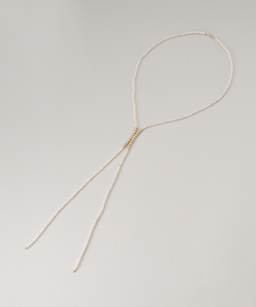 Spick & Span（スピックアンドスパン）の「jour couture / ジュール クチュール パールロングネックレス（ネックレス・レディース・ホワイト・FREE）」の2枚目の写真