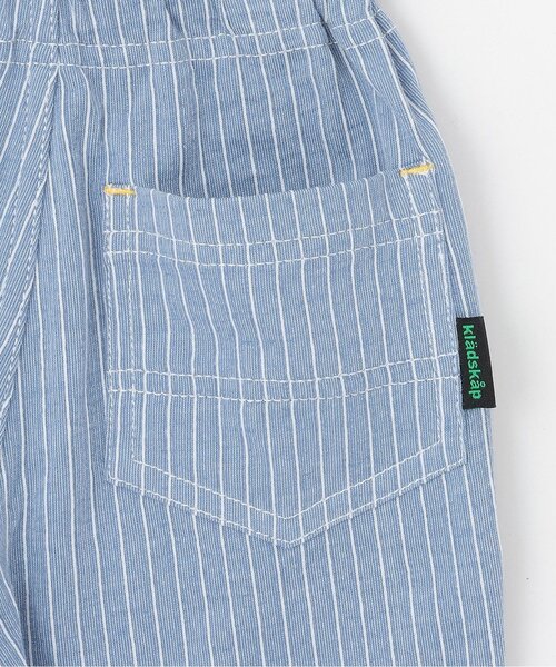 kladskap(クレードスコープ)の「電車ストライプ6分丈パンツ(その他パンツ・キッズ・トップグレー/サックスブルー・90cm/110cm/100cm/120cm/130cm)」の9枚目の写真