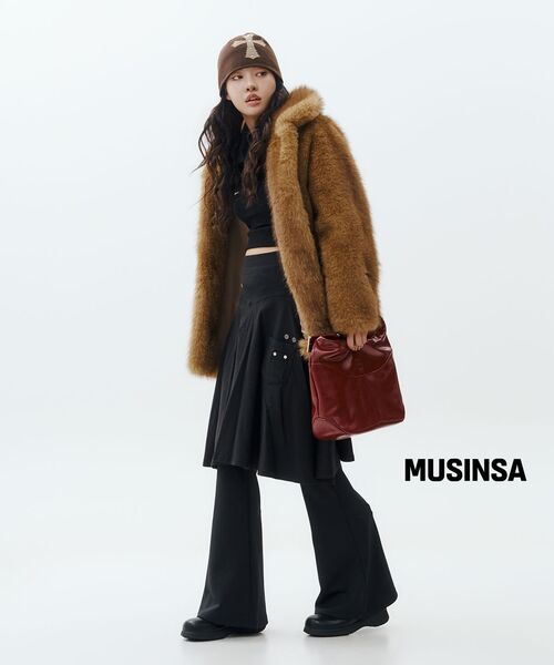 ETRE AU SOMMET（エトレオソメ）の「Polar Open Bolero Top Set (BLACK)（Tシャツ/カットソー・レディース・その他・FREE）」の5枚目の写真