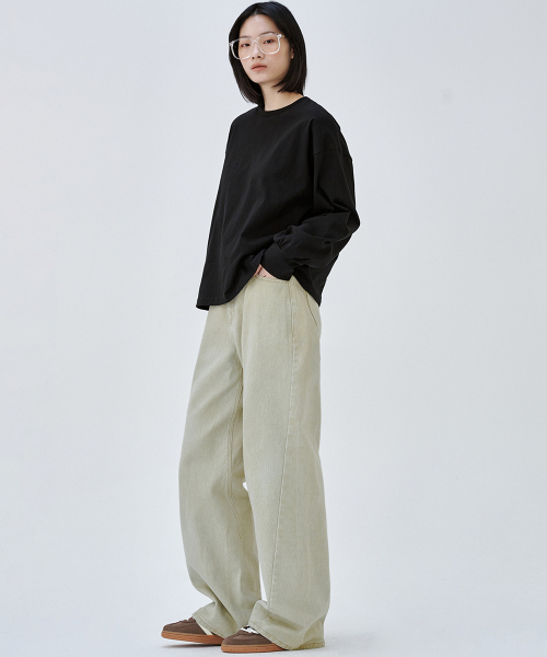 MALOUPE（マロップ）の「5115 クロップオーバーサイズTシャツ (ブラック)（Tシャツ/カットソー・レディース・その他・FREE）」の10枚目の写真