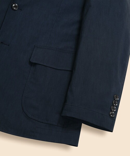 BROOKS BROTHERS(ブルックスブラザーズ)の「コットンブレンド ウォッシャブル 段返り3釦アンコンジャケット TOKYO model(テーラードジャケット・メンズ・グレー/ネイビー・LARGE/MEDIUM/SMALL/X-LARGE/X-SMALL)」の10枚目の写真
