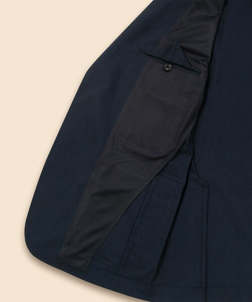 BROOKS BROTHERS(ブルックスブラザーズ)の「コットンブレンド ウォッシャブル 段返り3釦アンコンジャケット TOKYO model(テーラードジャケット・メンズ・グレー/ネイビー・LARGE/MEDIUM/SMALL/X-LARGE/X-SMALL)」の12枚目の写真