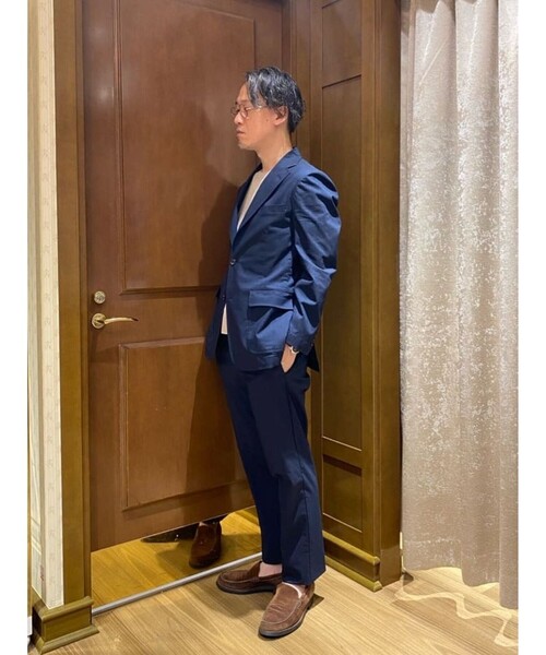 BROOKS BROTHERS(ブルックスブラザーズ)の「コットンブレンド ウォッシャブル 段返り3釦アンコンジャケット TOKYO model(テーラードジャケット・メンズ・グレー/ネイビー・LARGE/MEDIUM/SMALL/X-LARGE/X-SMALL)」の16枚目の写真