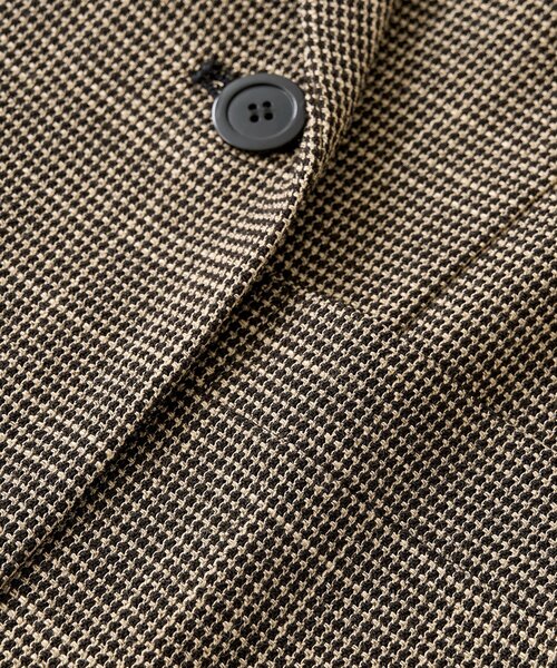 RIVE DROITE(リヴドロワ)の「予約【洗練されたムードに】カラミチェックオーバージャケット(テーラードジャケット・レディース・ブラウン/ブラック・FREE)」の10枚目の写真