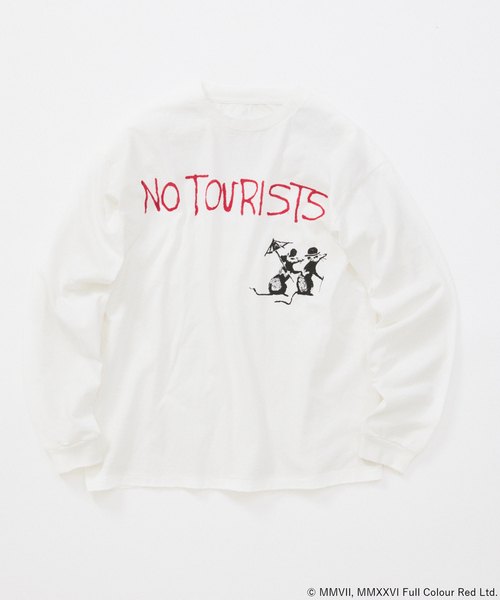 BRANDALISED（ブランダライズド）の「BRANDALISED ロングスリーブ Tシャツ（Tシャツ/カットソー・メンズ・ホワイト/チャコールグレー/ブラウン/ブラック系その他・LARGE/MEDIUM）」の2枚目の写真