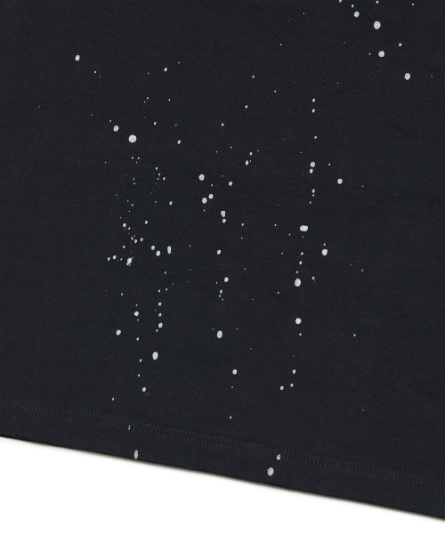 NOMANUAL（NOMANUAL）の「NM PAINTED T-SHIRT (WOMAN) - BLACK（Tシャツ/カットソー・レディース・その他・LARGE/MEDIUM/SMALL）」の5枚目の写真