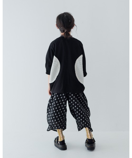 unica(ユニカ)の「alphabetオーガンジーまんまるパンツ(その他パンツ・キッズ・ブラック/オフホワイト/サックスブルー・XL/L)」の17枚目の写真