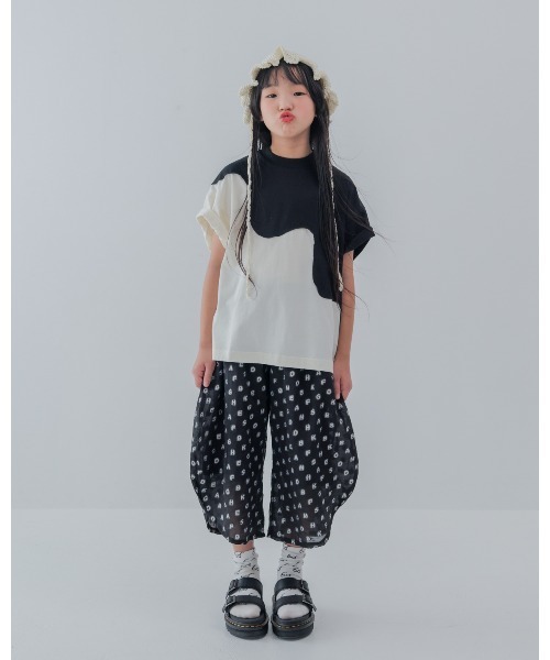 unica(ユニカ)の「alphabetオーガンジーまんまるパンツ(その他パンツ・キッズ・ブラック/オフホワイト/サックスブルー・XL/L)」の18枚目の写真
