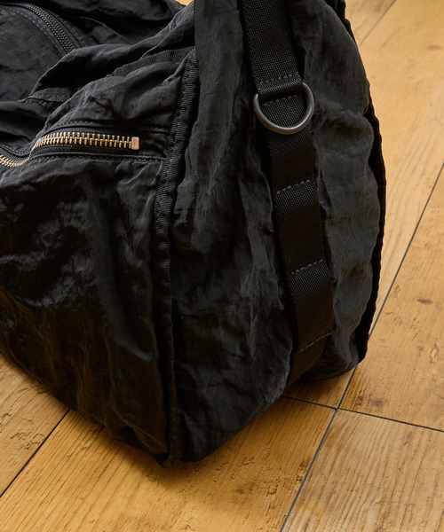 SLOW(スロウ)の「SLOW スロウ / dyed nylon-shoulder bag- 製品染ナイロンショルダーバッグ 染色ナイロン / 866S10S(ショルダーバッグ・メンズ・グレー/ブラック/ブルー・FREE)」の9枚目の写真