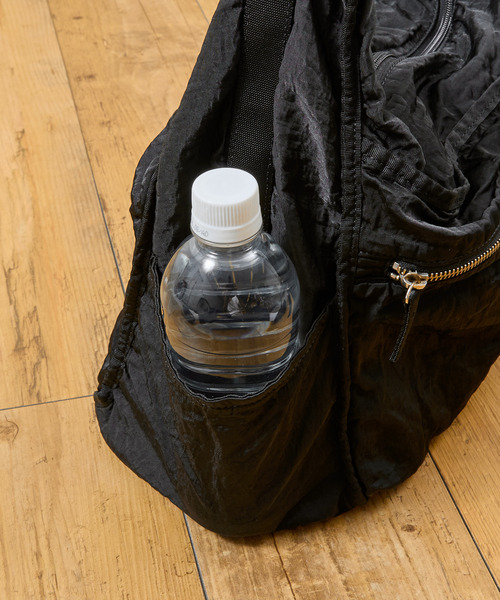 SLOW(スロウ)の「SLOW スロウ / dyed nylon-shoulder bag- 製品染ナイロンショルダーバッグ 染色ナイロン / 866S10S(ショルダーバッグ・メンズ・グレー/ブラック/ブルー・FREE)」の13枚目の写真
