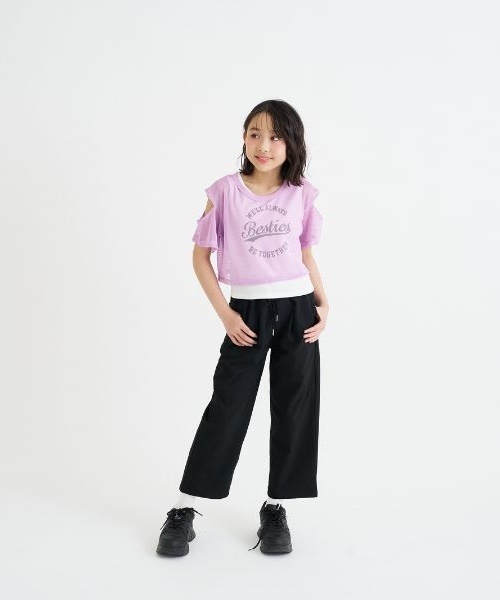 PINK-latte(ピンクラテ)の「イージーロングパンツ(その他パンツ・キッズ・グレー/ブラック/ライトブルー・130cm/120cm/140cm/150cm/160cm)」の15枚目の写真