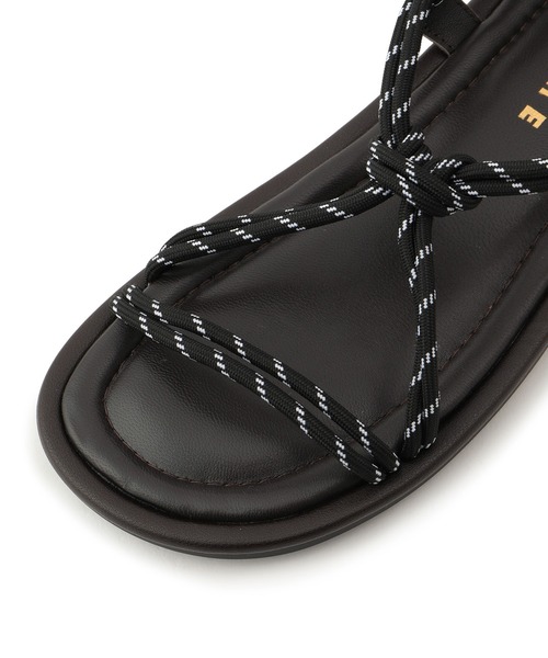 REMME（レメ）の「【REMME/レメ】コードサンダル（サンダル・レディース・ブラウン/ネイビー系/レッド系/ブラック系・35/39/37）」の20枚目の写真