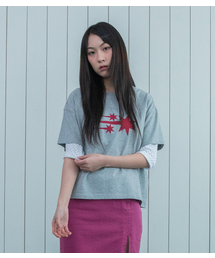 3STAR BIG CROP TEE_GREY(NG2GMFT531A)